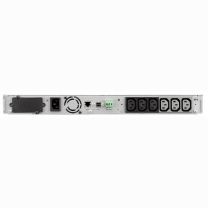 back view ИБП Eaton 5P1550IR Rack1U (1 100Вт,  7IEC320, AVR, 160~294В, USB, COM,  19,черный)