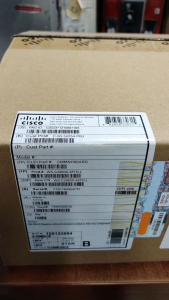 Коммутатор Cisco Catalyst WS-C2960X-48TD-L
