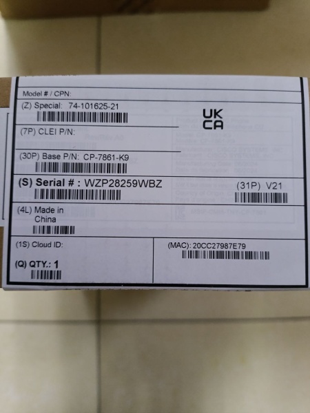 CP-7861-K9 2