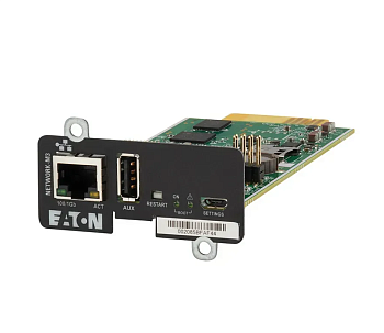 Сетевая карта Eaton NETWORK-M3 <744-A4920>, USB, 10/100/1000Mbit/s