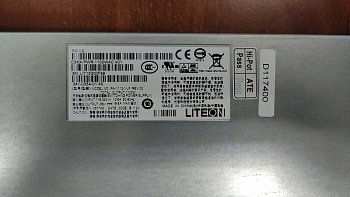Блок питания 1100Вт CISCO C3KX-PWR-1100WAC V01 (Flex Slot / 80 PLUS PLATINUM / HotPlug / OEM) серый
