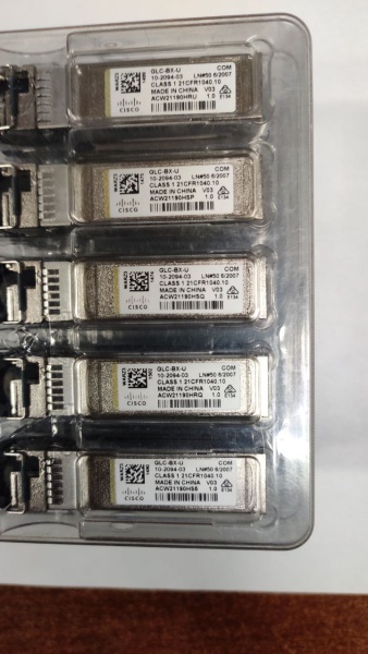 Модуль Cisco 1000BASE-BX SFP, 1310NM GLC-BX-U
