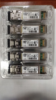 Трансивер оптический Cisco SFP-10G-SR, Ethernet 10GBase-SR, SFP+, многомодовое, LC Duplex, 10 Гбит/с