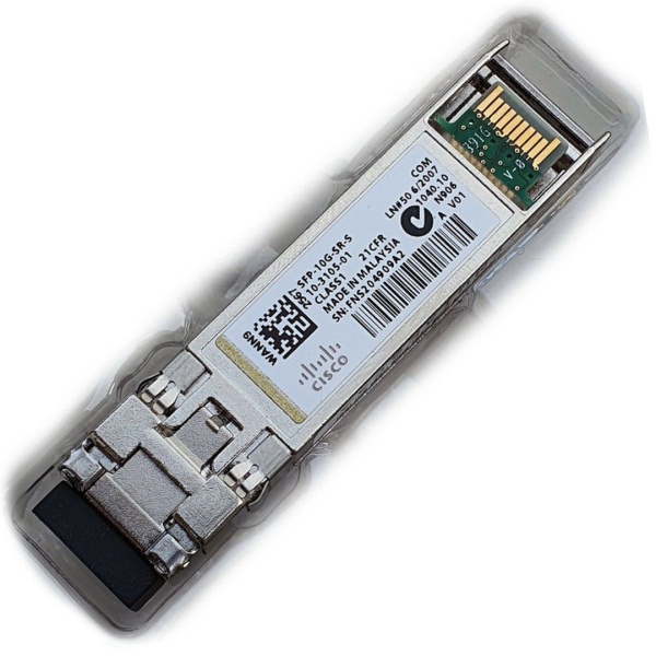 top view Трансивер оптический Cisco SFP-10G-SR-S