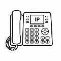 Серверное и сетевое оборудование. IP-телефоны